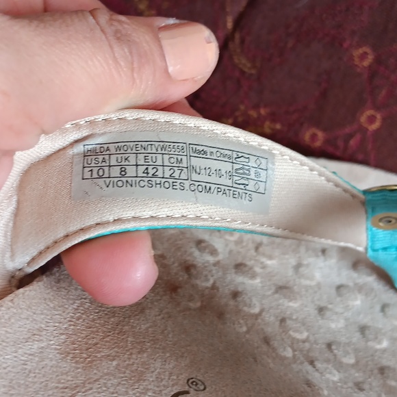 NEVER WORN! Women's Vionic Size 10 Thong Sandal - Picture 5 of 5